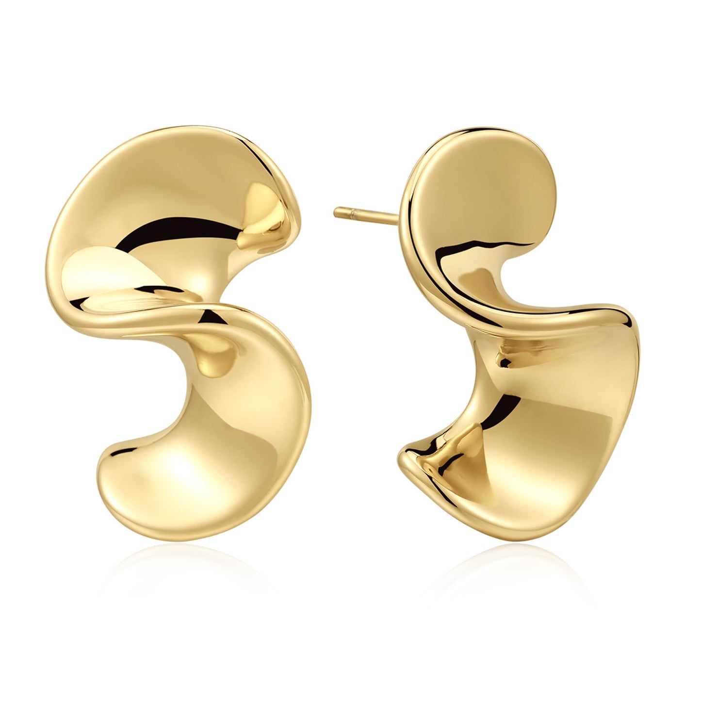 S Wave Earring