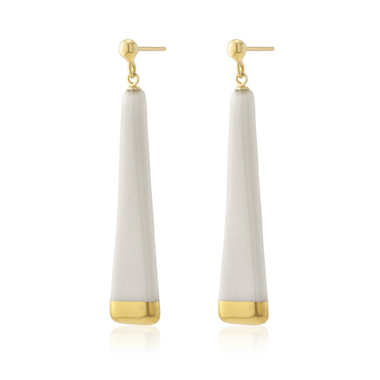 Ceramic Drop Earrings