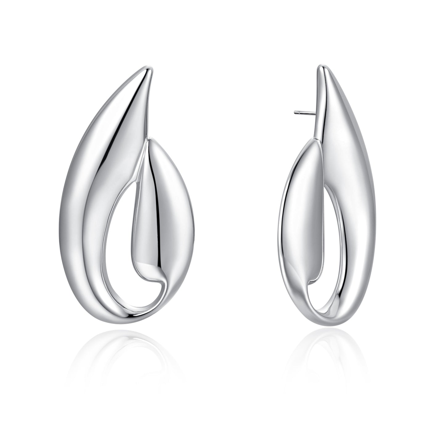 S Wave Earrings